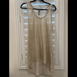 Free people high low tank